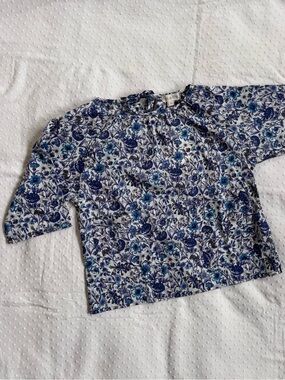 Liberty fabric blouse